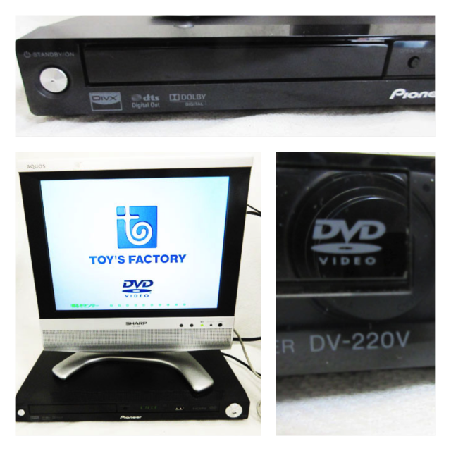 Pioneer（パイオニア）DVDプレーヤー DV-220V