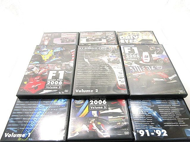  DVD F1 GRAND PRIX まとめて15本セット 中古品